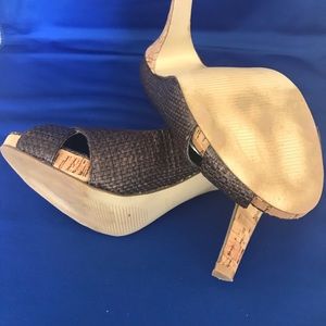 Nine West Open Toe Heels